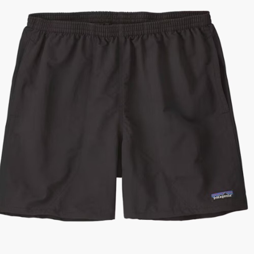 MENS XL PATAGONIA BAGGIES LONG BLACK SHORTS Bathing Suit